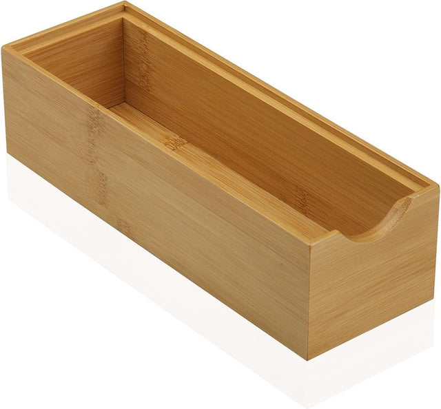 Versa multi-functionele kist bamboe (7,8 x 6,4 x 23 cm)