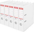 Esselte nr.1 vivida ordner - rugbreedte 75 mm - voordeelverpakking (5 stuks) - wit