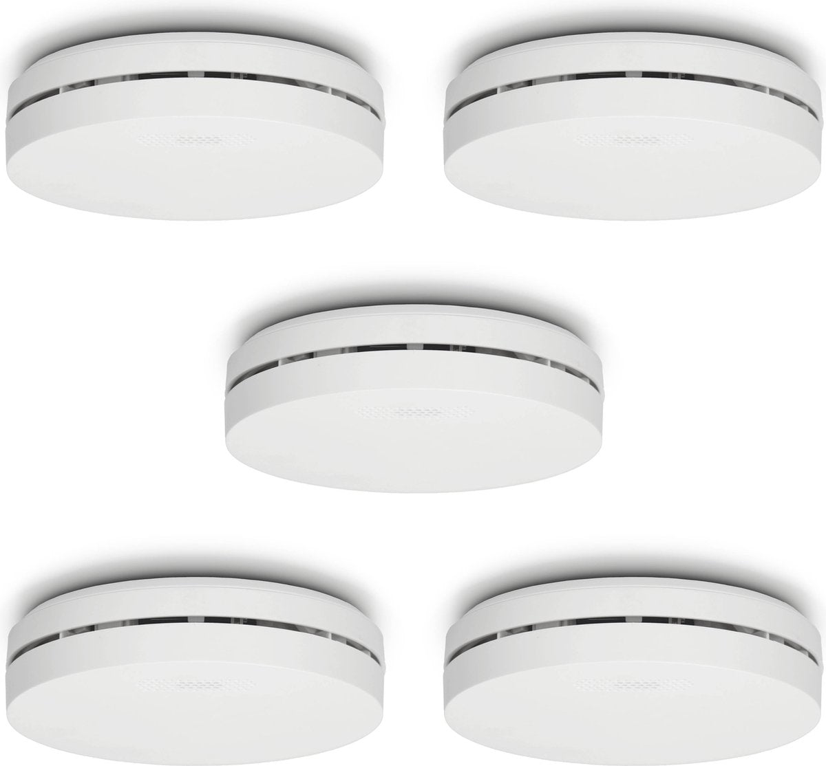 Alecto sa300 5-pack rookmelder - 10 jaar batterij - voldoet aan europese norm en14604 - 5 stuks