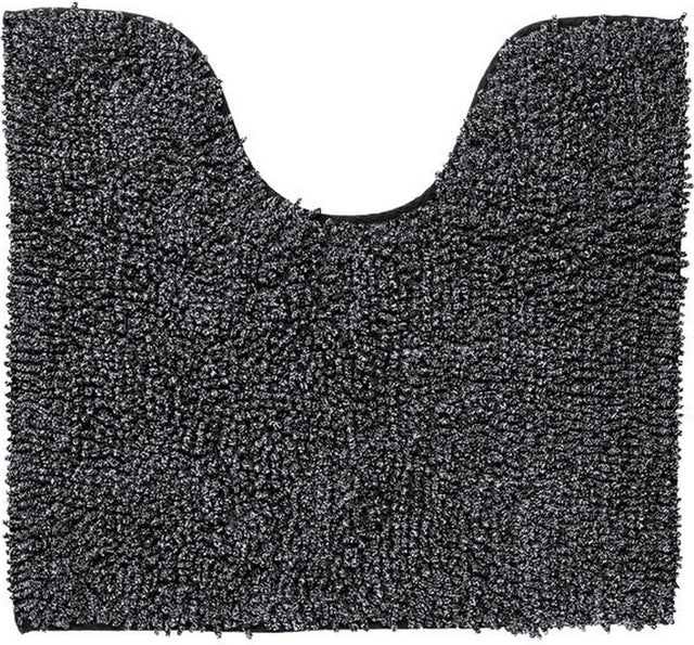 Sealskin misto toiletmat 55x60 cm - katoen - zwart