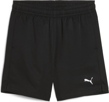 Puma tad ess woven shorts b jongens sportbroek - black 152