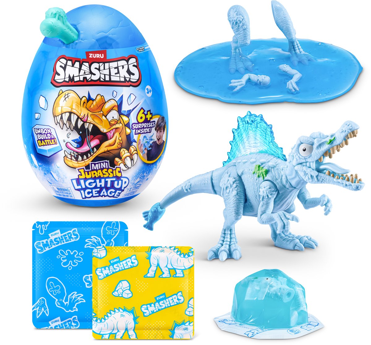 Smashers jurrassic ice age mini egg (stegosaurus)