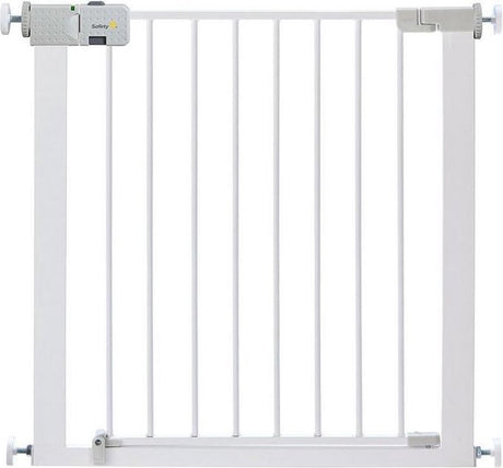 Safety 1st safety1st securetech simply close traphekje - 73 t m 80 cm - klembevestiging - metal white