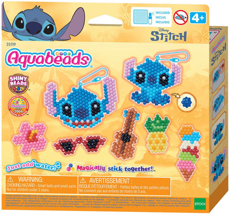 Aquabeads stitch sleutelhanger set (700 parels) knutselset- parels die met water plakken