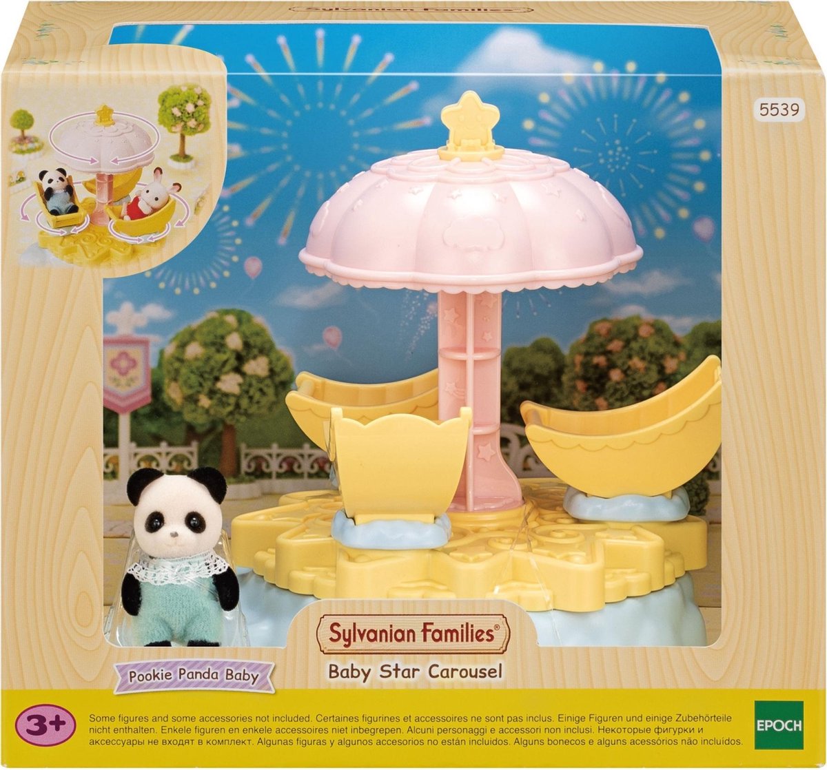 Sylvanian families 5539 baby draaimolen