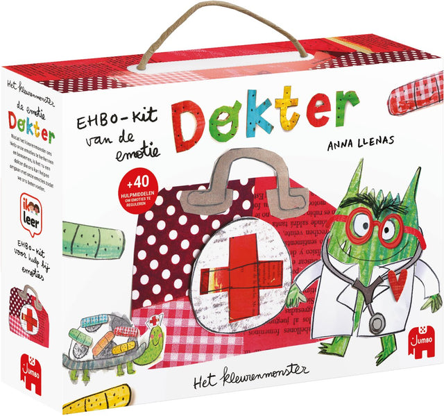 Braet jumbo - ik leer ontdekken - het kleurenmonster - ehbo-kit