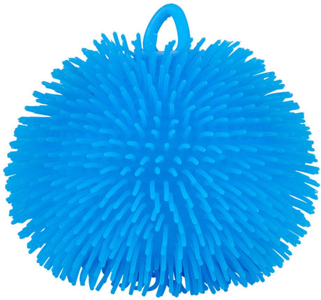 Eddy toys pufferbal ø12 cm - knijpbal voor kinderen - zachte sensorische bal - speelbal met flexibele sprieten - assorti kleuren