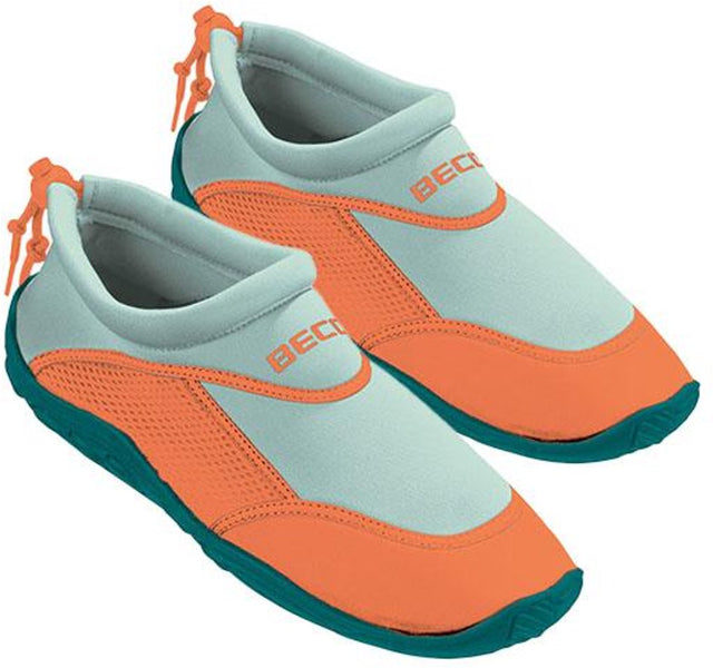 Beco neopreen waterschoenen | oranje aqua | maat 39