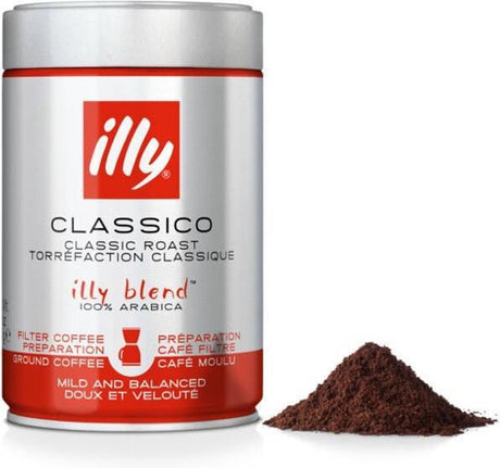 Illy - koffie gemalen filterkoffie normale branding 12 x