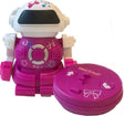 Gear2play robot minibot in blik roze
