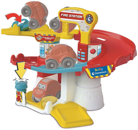 Clementoni baby brandweerkazerne met auto