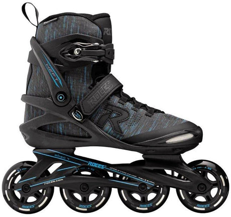 Roces weft thread 84 skeelers volwassenen – 4x84mm wielen – fitness inline skates – zwart blauw – maat 38