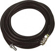 Stanley luchtslang 20 meter - compressor slang - max. 10bar - europese snelkoppeling - pvc - zwart