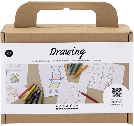 Creativ company cc mini creative box tekenen monsters
