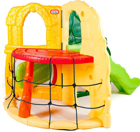 Little tikes klimrek met glijbaan jungle - speeltoestel