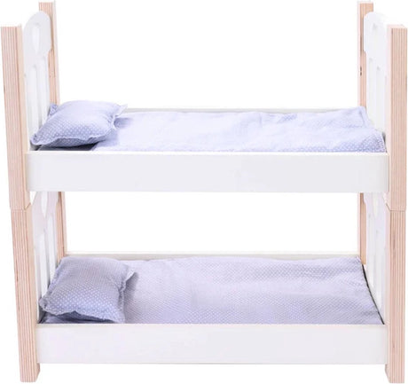 Angel toys poppen stapelbed grijs wit