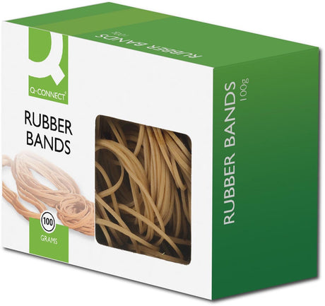 Q-connect 10 stuks grotere elastiekjes 10 mm â€” 127 mm rubber elastieken