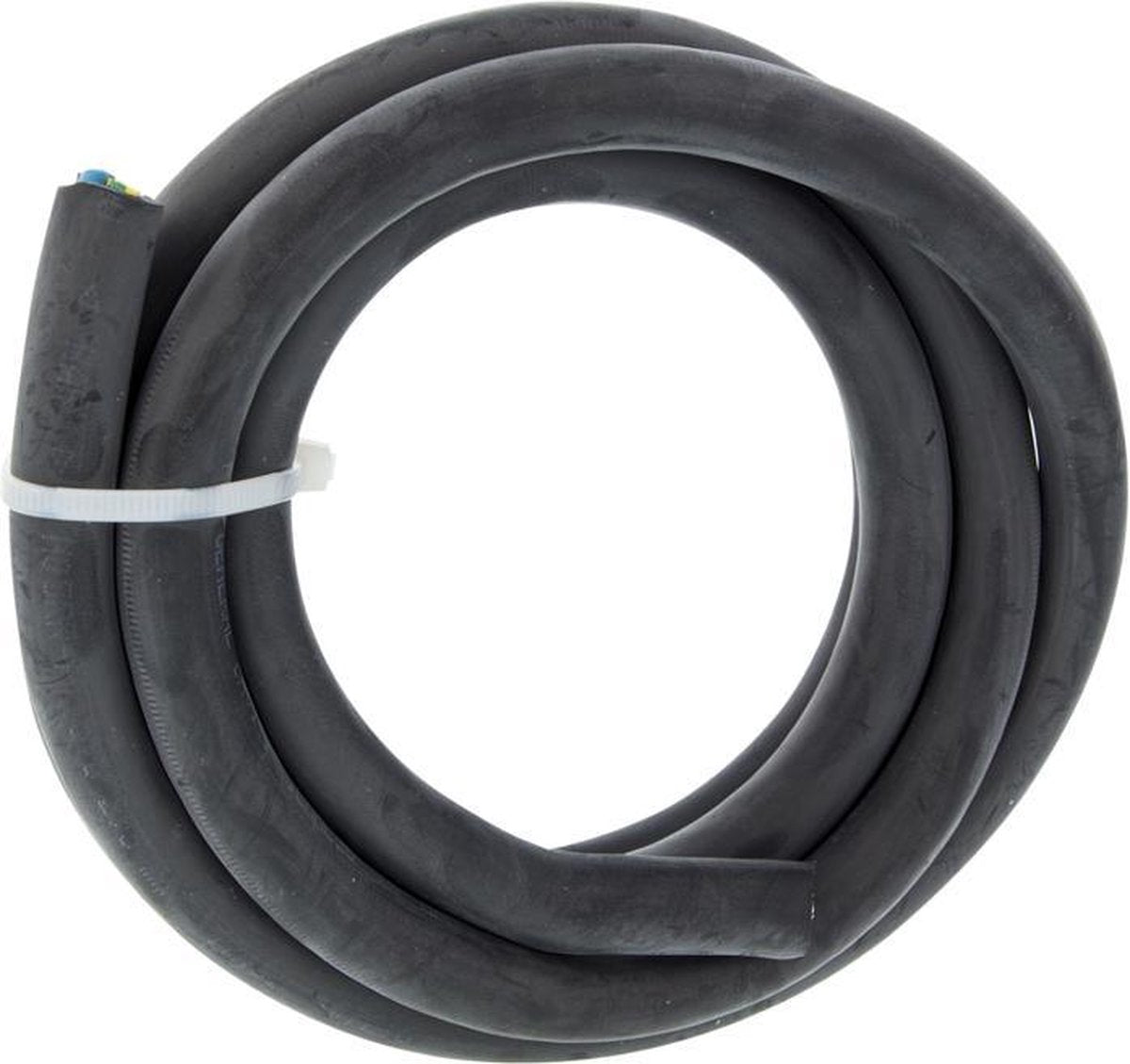 Q-link rubber kabel zwart 5x2.50mm