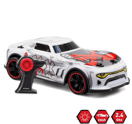 Silverlit exost soul dash - rc auto 1:14 - bestuurbare auto met licht geluid
