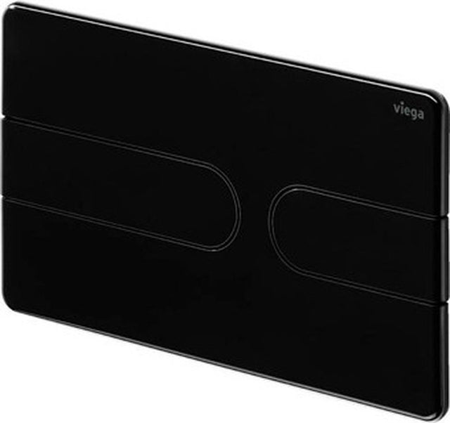 Viega visign for style 23 bedieningsplaat zwart, zwart