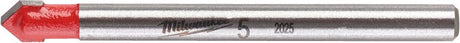 Milwaukee glas tegelboor 5x50 - 4932471957