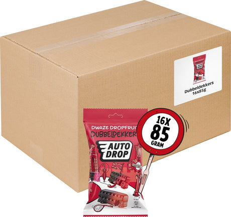 Autodrop snackpack dubbeldekkers (16x 85gr)