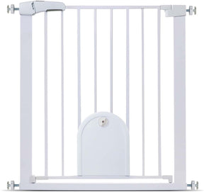 Duvo plus my home veiligheidshek met luikje 4x75-82x76cm wit