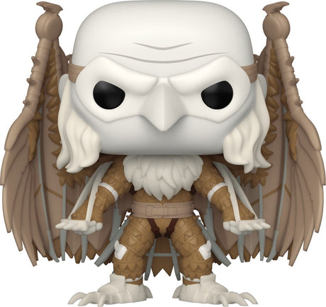 Funko spiderman verzamelfiguur marvel pop! movies across the spider-verse medieval vulture 9 cm multicolours