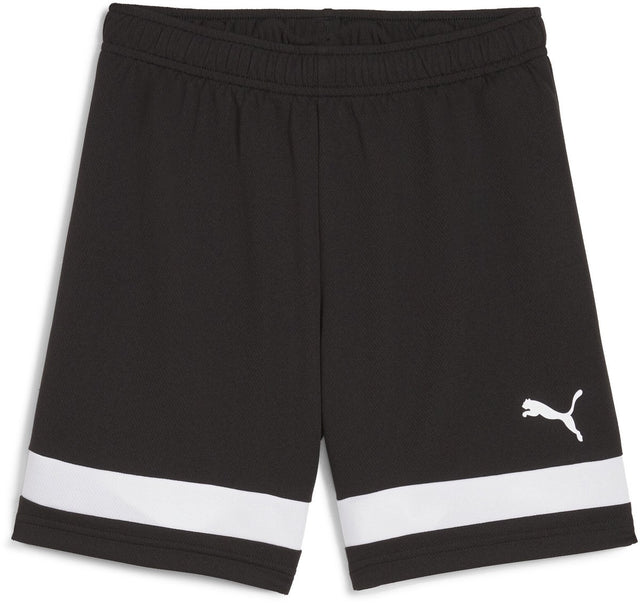 Puma individualrise shorts jr unisex sportbroek - black- white
