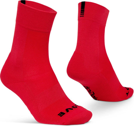 Gripgrab - thermo sl winter fietssokken isolerende wielersport sokken - rood - unisex - maat m 41-44