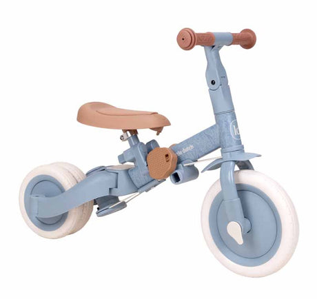 Little dutch - 4-in-1 driewieler met duwstang - safari dreams blue
