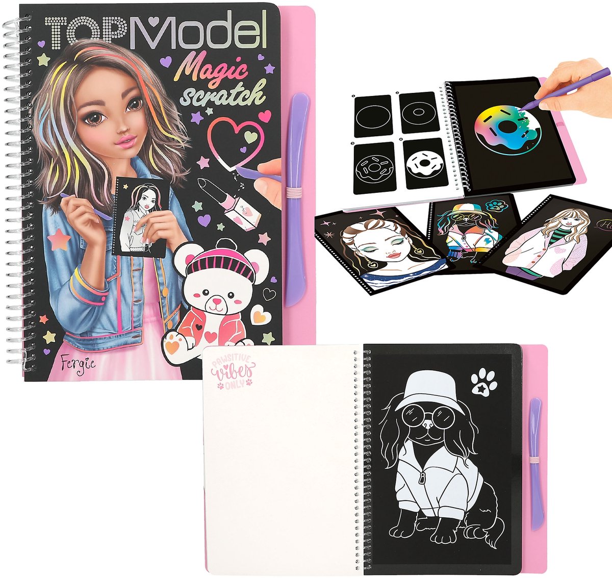 Depesche - topmodel magic scratch boek