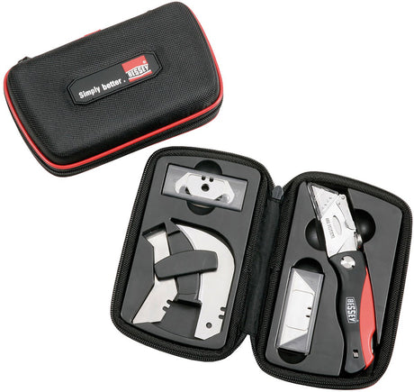 Bessey knipmes (stanleymes) in draagtasje met extra mesjes dbkph-set