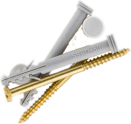 Fischer 084340 s 8 rd 80 k nv montageset 80 mm 8 mm 1 set(s)