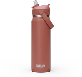 Camelbak thrive flip straw - vacuum insulated - isolatie drinkfles - 750 ml - rood (sierra red)