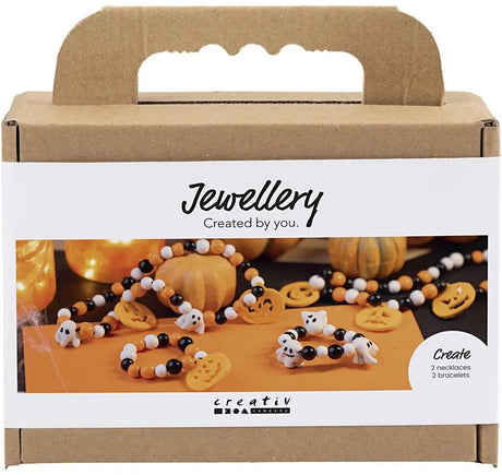 Creativ company mini halloween hobbyset sieraden halsketting en armband