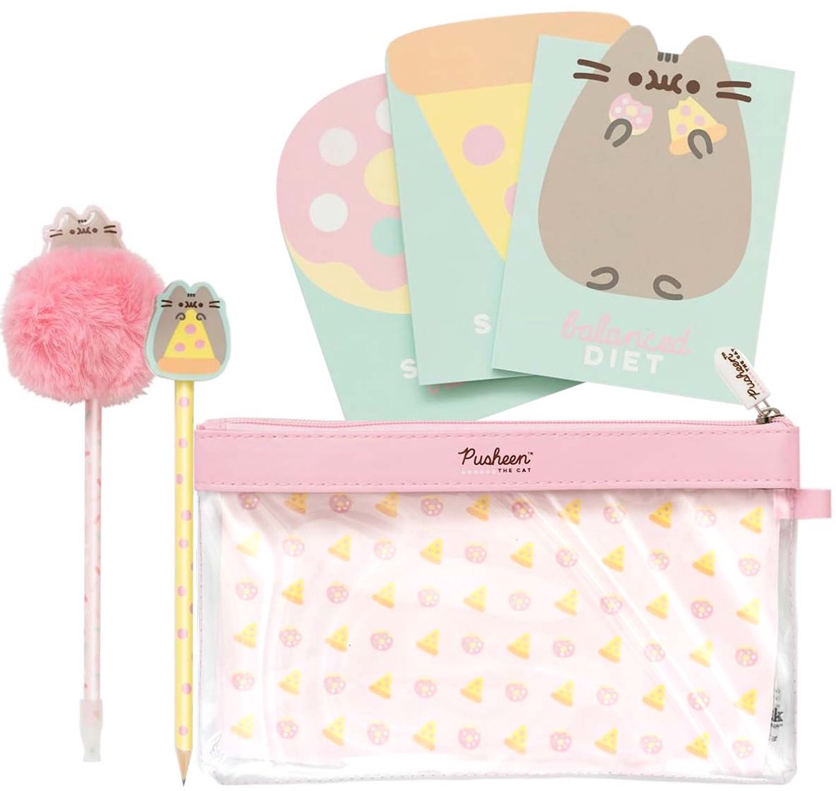 Pusheen stationary set - foodie collection