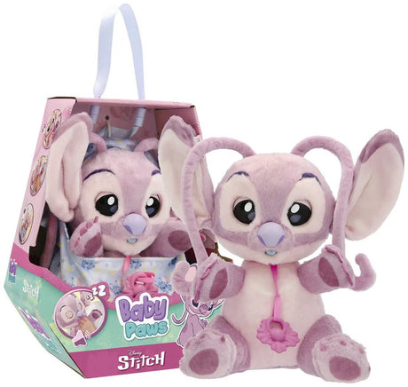 Imc toys baby paws disney stitch - interactieve pluchen knuffel angel