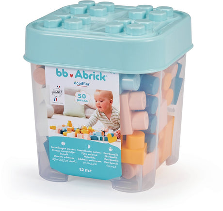 Abrick ecoiffier bb mijn eerste bouwblokken - 50dlg.