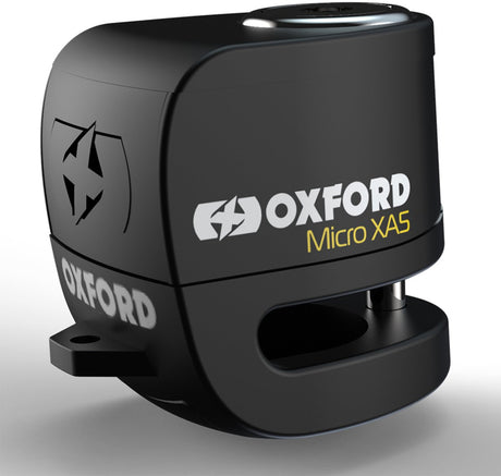 Oxford fietsslot – micro xa5 alarm disc slot - black – zwart