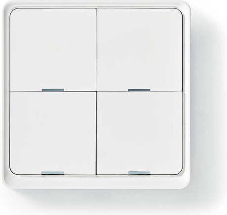 Nedis smartlife wandschakelaar - zigbee 3.0 - muurmontage - android ios - kunststof - wit