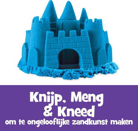 Kinetic sand - speelzand - 907 g origineel - blauw - sensorisch speelgoed