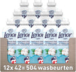Lenor light katoen wasverzachter - 12 x 42 wasbeurten