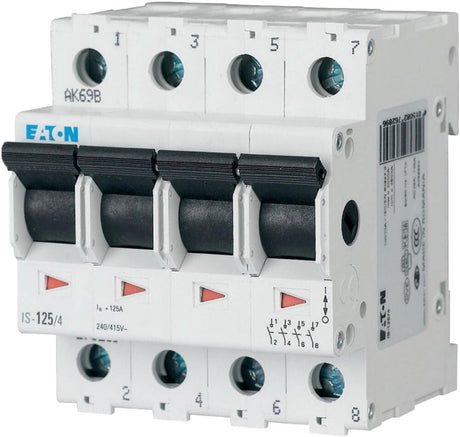 Eaton hoofdschakelaar 4-polig 125a - is-125 4