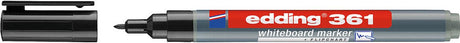 Edding whiteboardmarker 361 rond 1 mm zwart