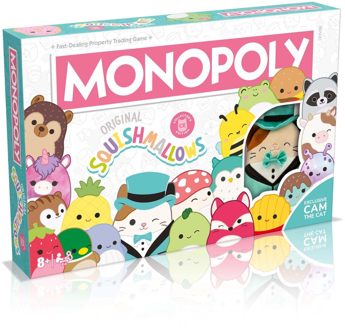 Winning moves monopoly - bordspel - squishmallows