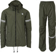 Agu original regenpak uniseks waterdicht - army green - waterkolom 5.000 mm - jas en broek - inclusief opbergtasje