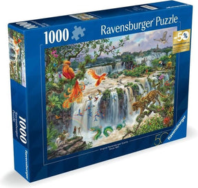 Ravensburger puzzel iguazú waterval - 1000 stukjes legpuzzel volwassenen.