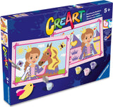 Ravensburger creart schilderen op nummer - kleine prinsessen