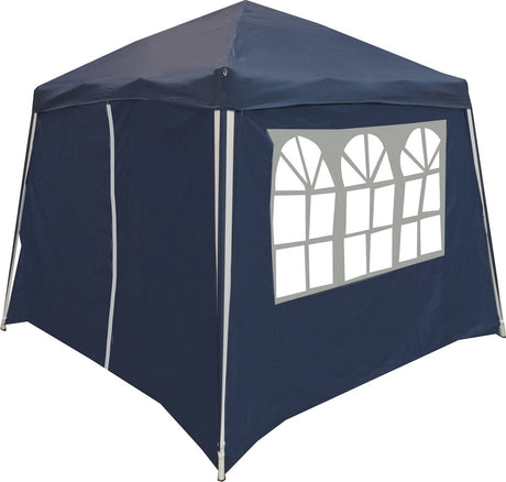 Lifetime garden partytent - paviljoen 3 x 3 x 2,45m - party tent met zijwanden - opvouwbare feesttent - blauw